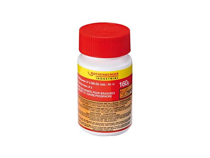 ROTHENBERGER Industrial Vloeimiddelpaste LP5 voor installaties met koperen leidingen, 160g - 035610E