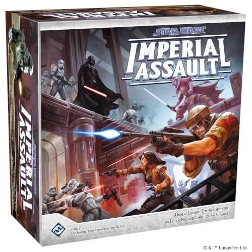 Star Wars Imperial Assault bordspel en uitbreiding van Fantasy Flight Games en Asmodee, Meerkleurig