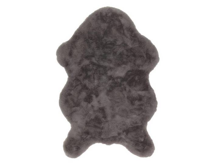 Schöner Wohnen Kunstfell Tender, Grau, Tierform, 70x110 cm, für Fußbodenheizung geeignet, waschbar, pflegeleicht, Teppiche und Böden, Teppiche, Schaffelle & Kuhfelle