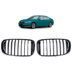 KÜHLERGRILL GRILL FRONTGRILL passend für BMW 7ER G11 G12 LCI AB 15-19 SCHWARZ MATT