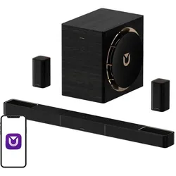Ultimea Skywave X70 Soundbar (980 W, 7.1.4 Kanal), Soundbar, Schwarz