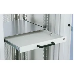 Schäfer Shop Dokumentenschubladen1 HE, RAL 7035 7963500 - Dokumentenschublade 1 HE - RAL 7035, Serverschrank Zubehör, Grau
