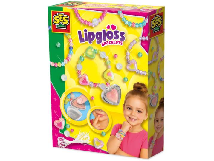 SES - 14700 - Lipgloss armbanden - Hartjes thema