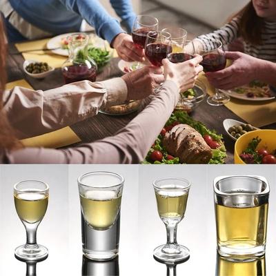 Uplifted Finds Chinese Style Shot Glass Tumbler High Performance Cordial Glass For Vodka, Tequila, & Espresso f