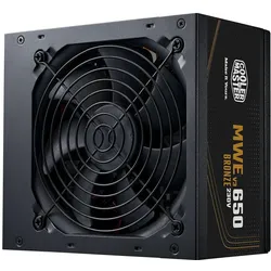 Cooler Master MWE 650W, Bronze V3 ATX 3.0 (650 W), PC Netzteil, Schwarz