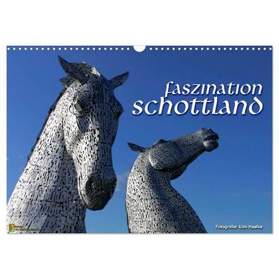 Faszination Schottland 2027 (Wandkalender 2027 DIN A3 quer), CALVENDO Monatskalender