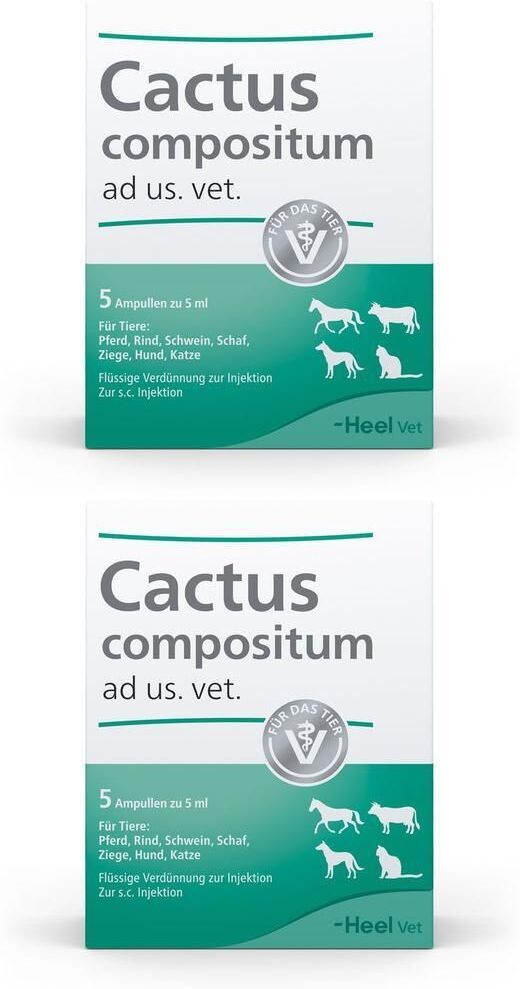 Heel Cactus Compositum ad us.vet.Ampullen 2x 2x5 St Ampullen