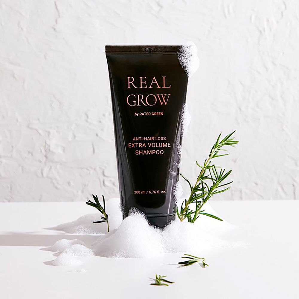 Rated Green Real Grow shampooing extra volume anti chute de cheveux 200 ml
