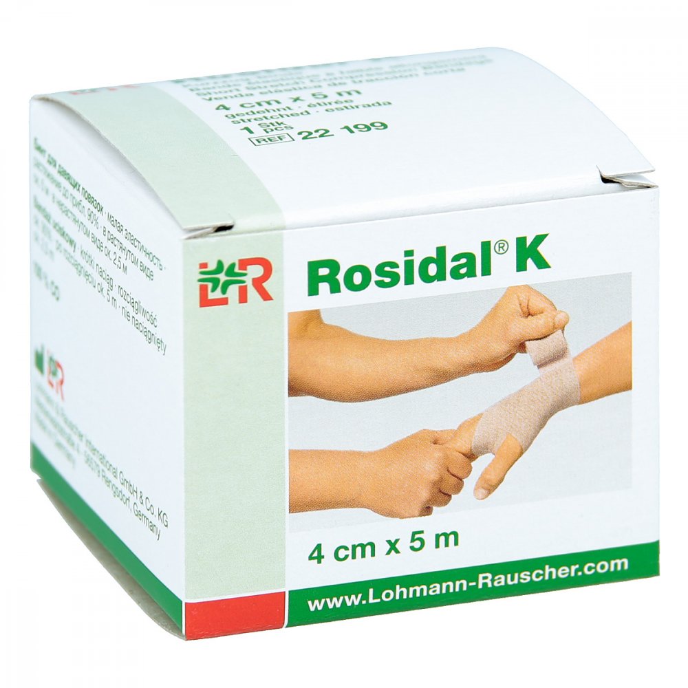 Lohmann & Rauscher GmbH & Co.KG Rosidal K Binde 4cmx5m 02663963
