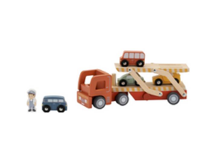 LUPILU® Véhicule de motricité en bois (chariot de transport)