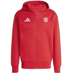 ADIDAS Herren Fansweatshirt FC Bayern München Anthem, Größe XS in Rot Rot