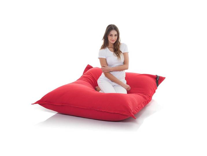 Smoothy Sitzsack SMOOTHY Sitzsack aus Baumwolle 180x140 cm–XXL Hohe Qualität-Sitzkissen (180 x 140 cm), Riesensitzsack Sitzkissen Sessel aus Baumwolle
