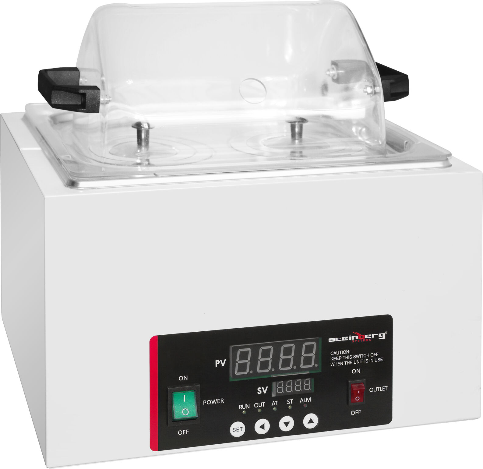 Steinberg Wasserbad - Labor - 5 bis 99 °C - 13 l - LED SBS-TWB-300