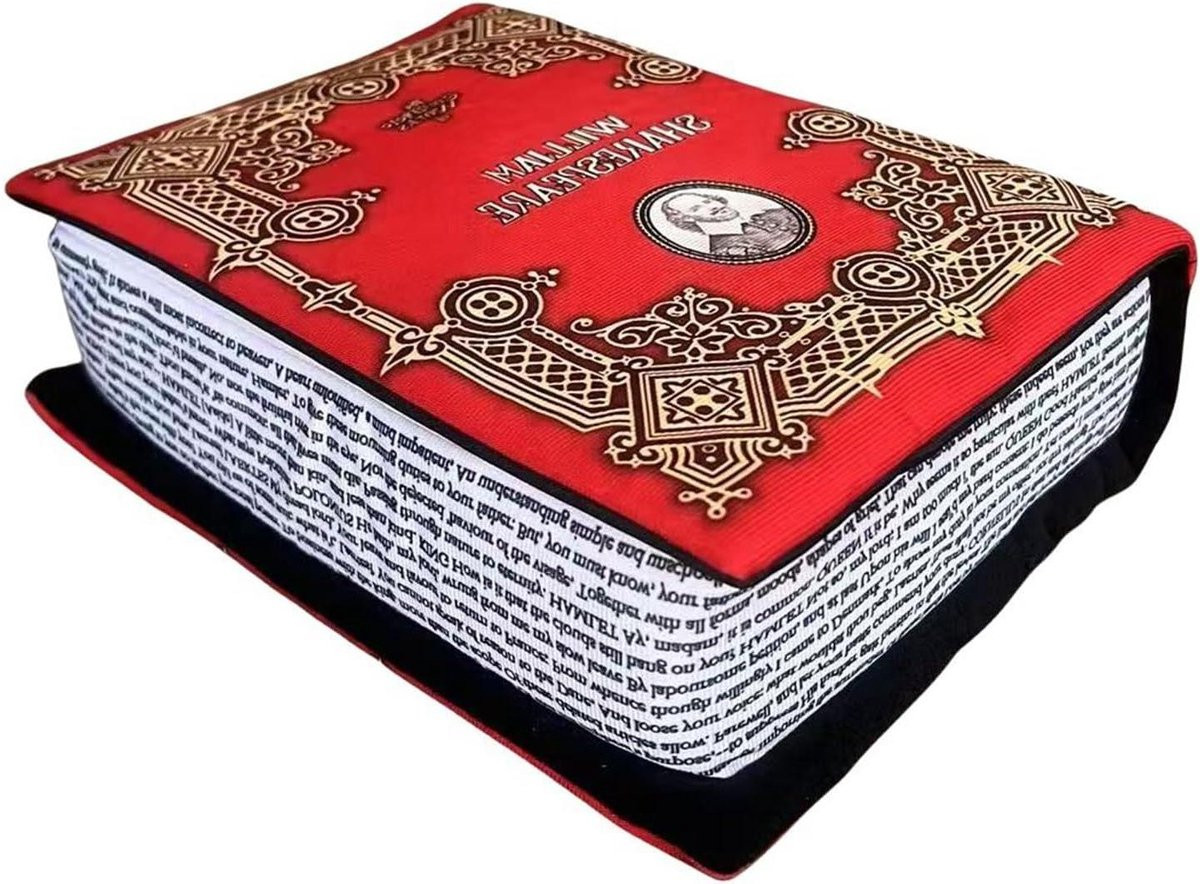 Bijbel Kussen Boek Speelgoed Decoratie en Knuffelen 25 x 18 cm