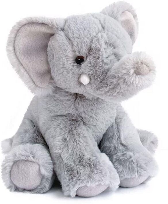 Histoire d'Ours Peluche Eléphant' Dou Gris 25 cm