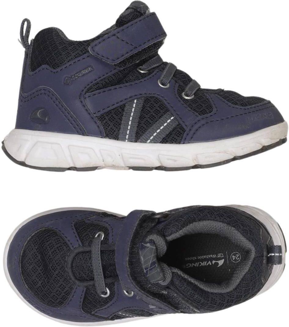 Viking Jungen Kinderschuh, Marineblau, Gr. EU 24, Tex / Membran / kein / Etikett - Second Hand