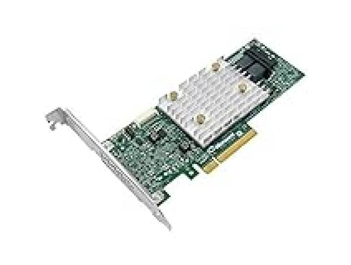 Adaptec HBA 1100-8i carte et adaptateur d'interfaces Mini-SAS HD Interne - Cartes et adaptateurs d'interfaces (PCIe, Mini-SAS HD, Profil bas, PCIe 3.0, 1360000 h, CE, FCC, UL, C-tick, VCCI, KCC, CNS)