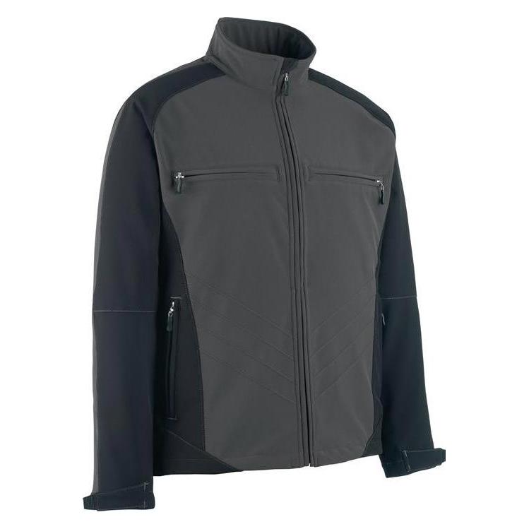Mascot Herren Softshelljacke DRESDEN anthrazit, schwarz Grösse 2XL (XXL) (10002093365830)
