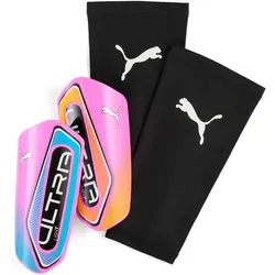 PUMA Ultra Light Sleeve Schienbeinschoner 01 - ultra blue/poison pink/lime squeeze L