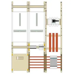 Hager Wandler-und Messfeld NH00 Sich.lasttr.sch UF33WG2-LSTT