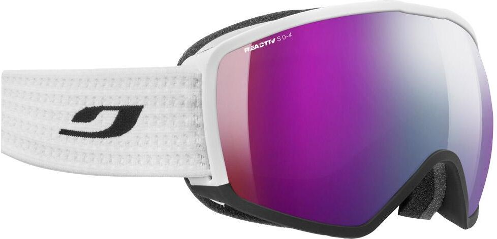 Julbo  - Hit Otg Blanc Noir Reactiv 0-4 High Contrast - Masque de Ski