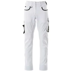 Damen Bundhose "UNIQUE" Diamond mehrfarbig - 82C36 (EU 36) - weiß/dunkelanthrazit
