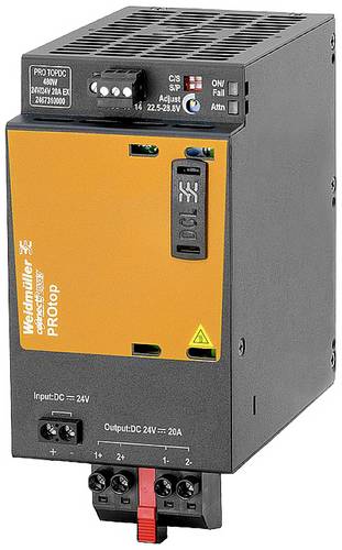 Weidmüller 2467310000 DC/DC-Wandler 28.8V 20A 480W