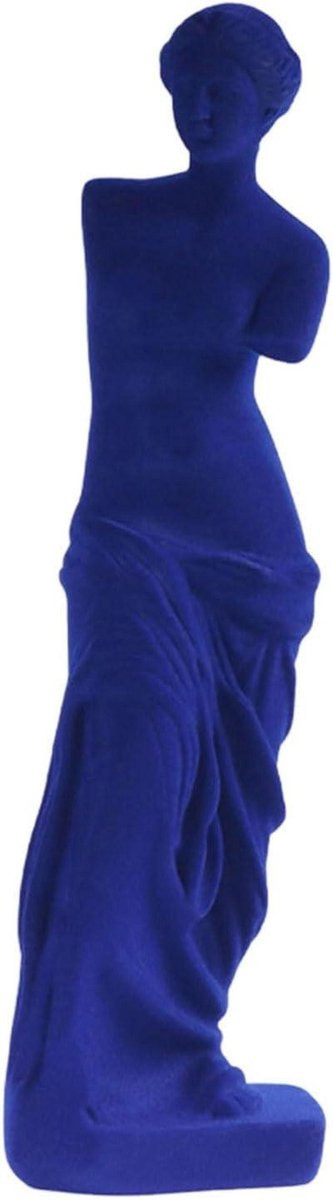 Blauw Mythologie Beeldje Griekse Decoratie voor op Tafel, Hoogte: 28.2 cm