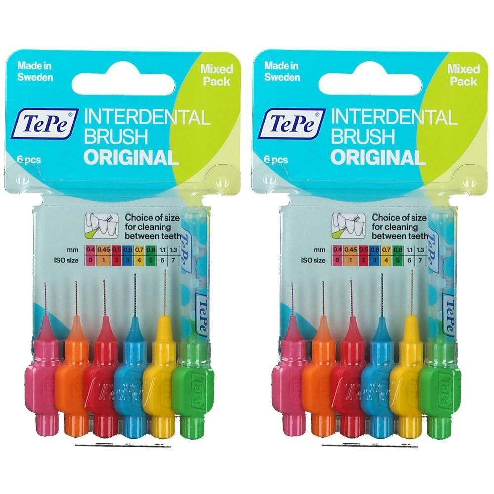 Tepe Interdentalbürste gemischt 2x 2x6 St Zahnbürste