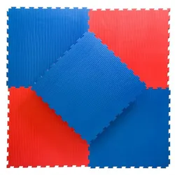Nordic Fighter Bodenschutz Für Fitnessstudios Rot/Blau 20mm (Sanft)