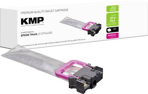 KMP Druckerpatrone ersetzt Epson T9443L Kompatibel Magenta 1645,4806