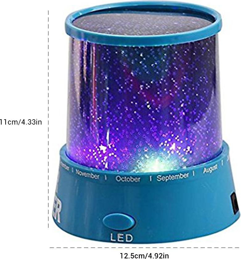 Cocosity Romantische LED-sterrenprojectorlamp met USB-aansluiting