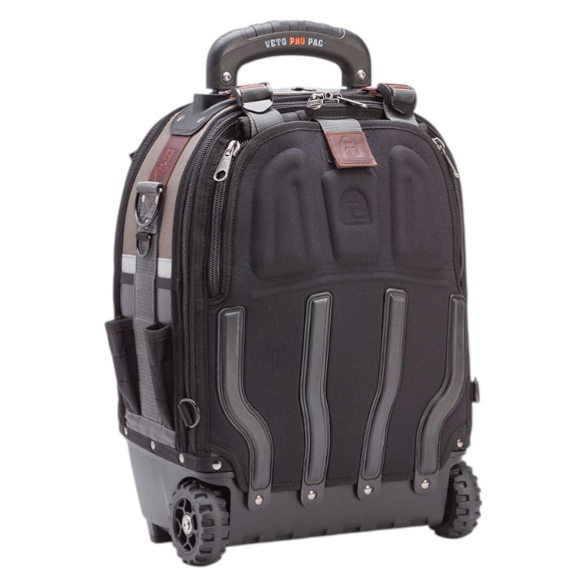 Veto Pro Pac VETO Tech Pac Wheeler Rucksack Werkzeugtasche 355 x 280 x 530 - 610 ( AX3560 ) mit Rollen (67719841)