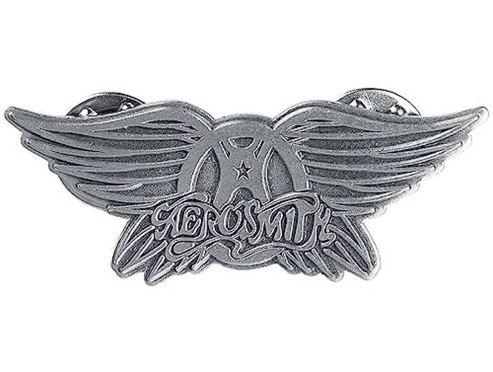 Aerosmith Aerosmith Logo Speld zilverkleurig zinklegering Band merch, Bands