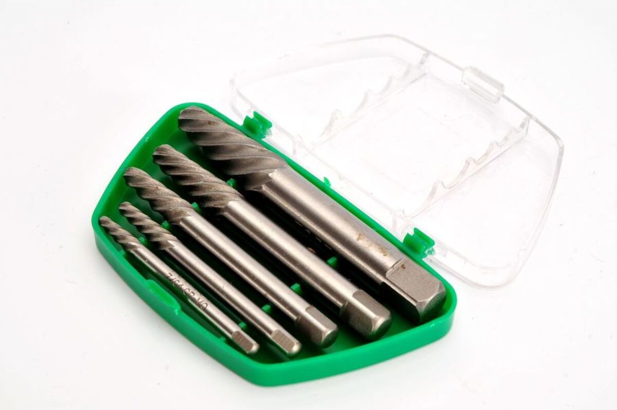 Schraubenausdrehersatz TOPTUL 5Stk 7/64 zoll 9/64 5/32 1/4 19/64