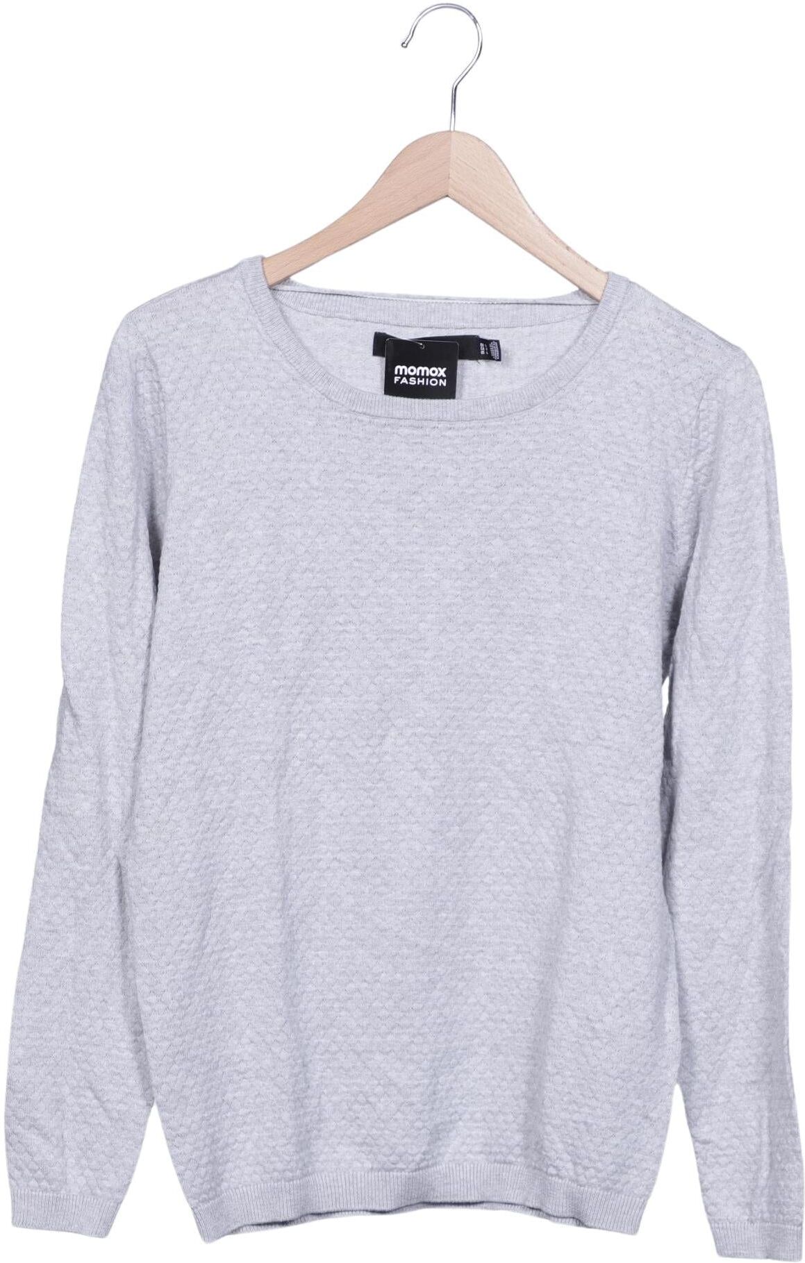 Vero Moda Curve Damen Pullover, Grau, Gr. L, Baumwolle - Second Hand