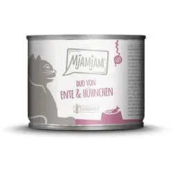 MjAMjAM – DUO 200g MjAMjAM Katze 6x200g DUO Ente und Hühnchen mit Möhrchen