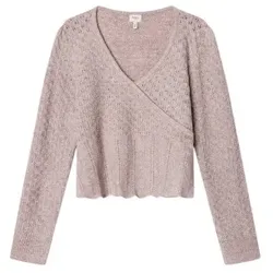 Pepe Jeans für Mädchen. PG7000036 Rosa Magnolien-Pullover (12Años= 152cm), Lässig, Polyester, Kinderbekleidung