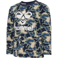 hummel hmlSTEEN AOP Baby-Sweatshirt 8062 - vetiver 74