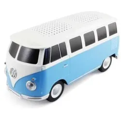 Brisa VW Collection Volkswagen T1 Bus Transporter Bluetooth Speaker - Blue/White, Bluetooth Lautsprecher, Blau, Weiss