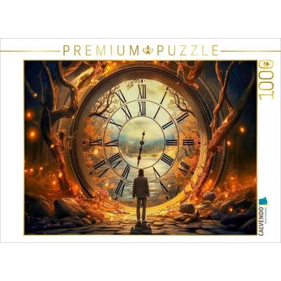 CALVENDO Puzzle Die Zeit | 1000 Teile Lege-Größe 64x48cm Foto-Puzzle für glückliche Stunden