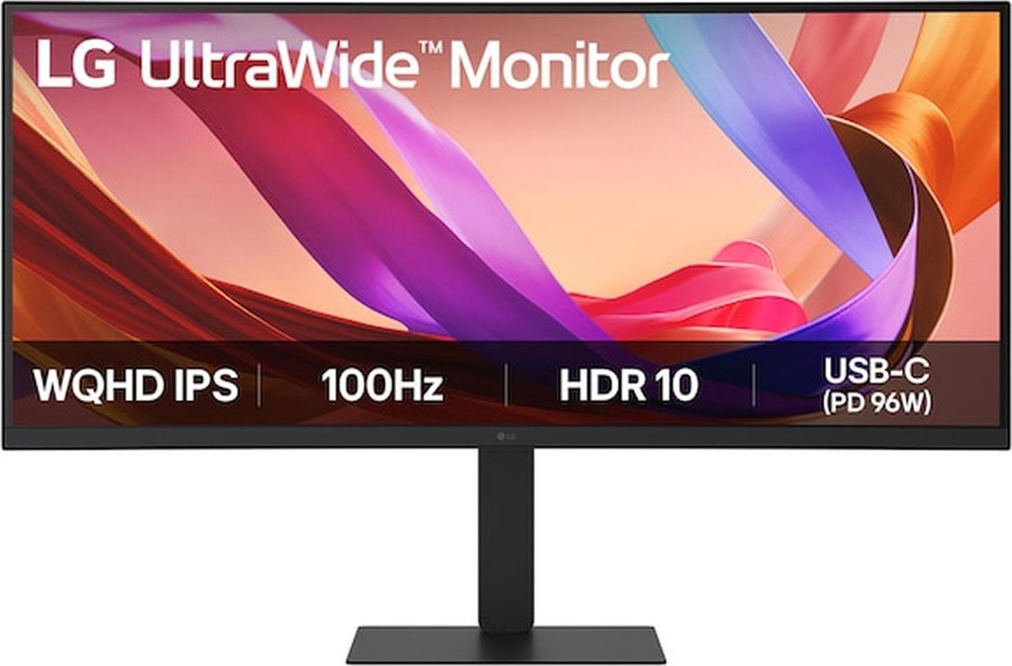 LG 34U650A-B, 86,4 cm (34"), 3440 x 1440 Pixel, Wide Quad HD, LCD, 5 ms, Schwarz