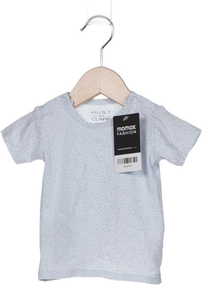 Hust & Claire Jungen T-Shirt, Hellblau, Gr. EU 62, Baumwolle / Elasthan - Second Hand