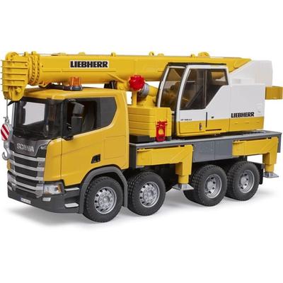 bruder 03571 Scania Super 560R Liebherr Kran-LKW mit L+S Modul