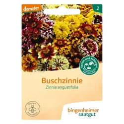 Bingenheimer Saatgut Buschzinnie demeter