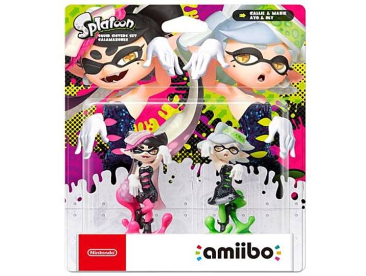 Pack 2 figurines Amiibo Splatoon Callie & Marie NINTENDO