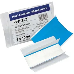 Holthaus Medical YPSITECT® Pflaster 6,0 x 10,0 cm, blau