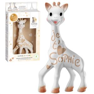 Sophie-la-Girafe Motorikspielzeug 60 Jahre Limited Edition, Greifling aus Naturkautschuk, ab 0 Monate