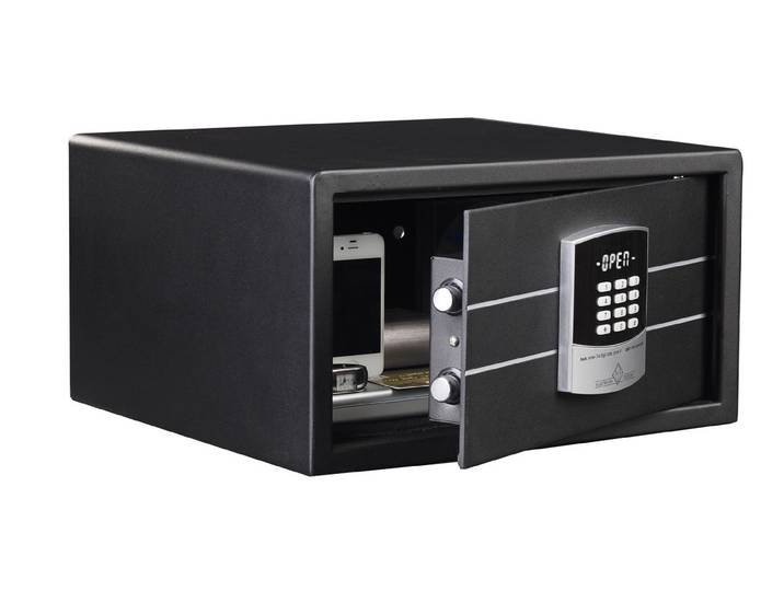 Hartmann Tresore Coffre-fort de bureau 28 L serrure électronique à code - Noir