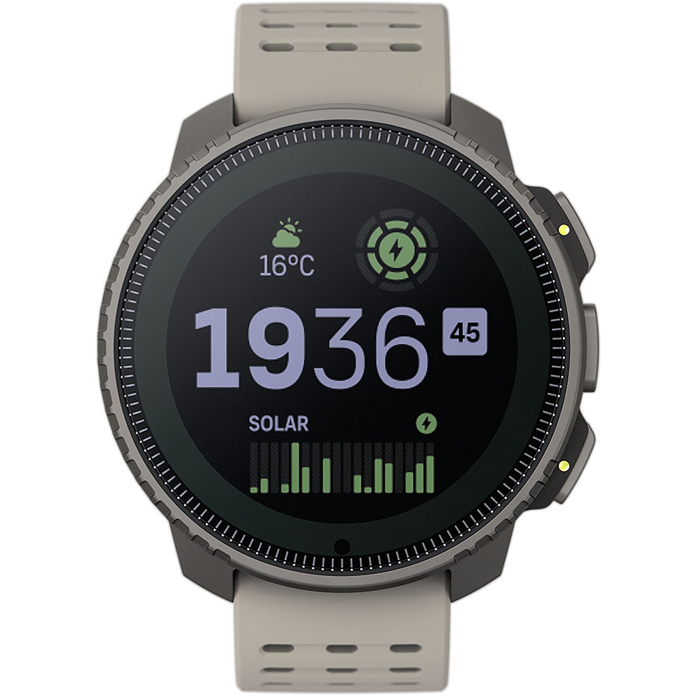 Suunto Vertical Titanium Solar GPS Uhr GPS Uhren beige Trekking